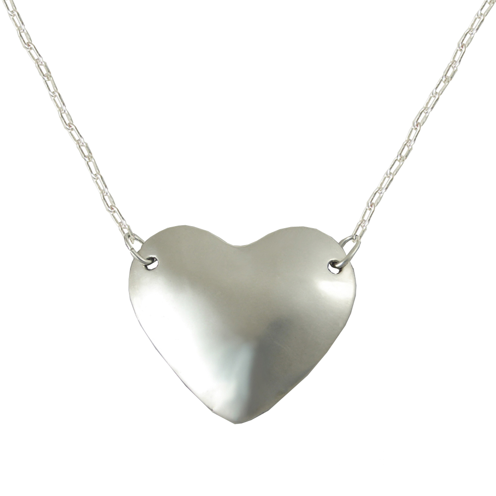 Sterling Silver Perfect Heart Aromatherapy Necklace