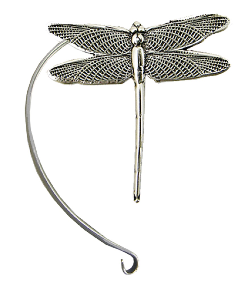 Sterling Silver Dragonfly Left Only Ear Cuff Wrap