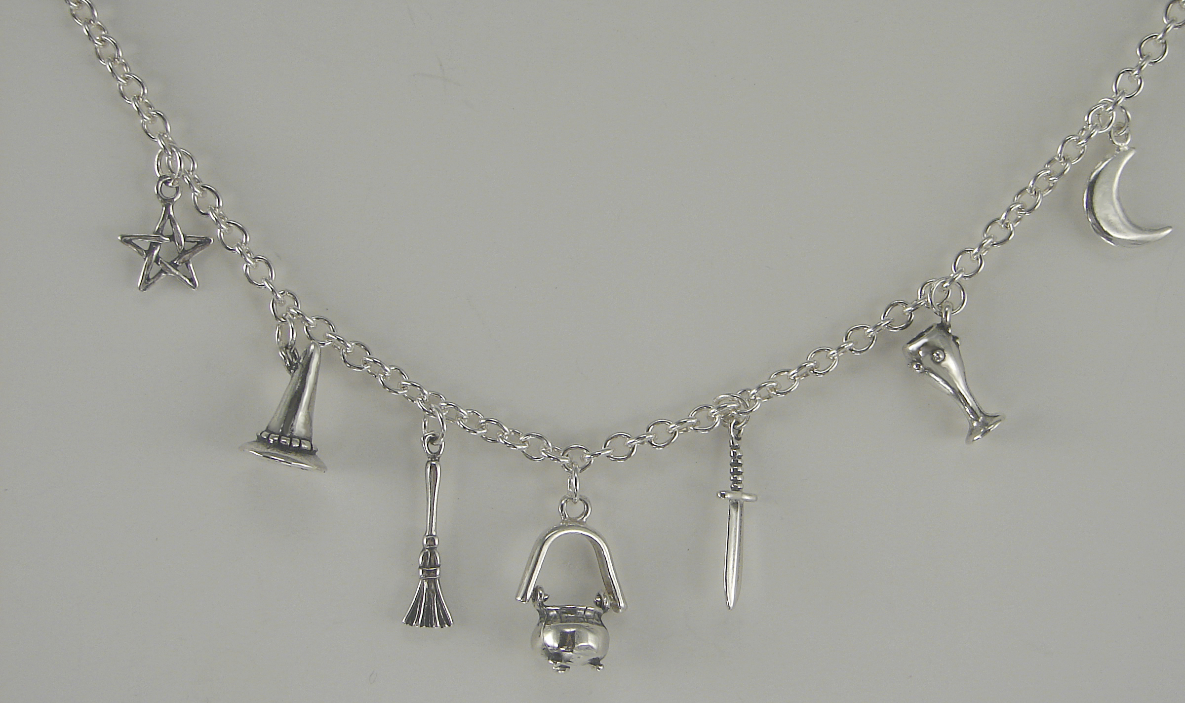 Sterling Silver "Tools of the Trade" Necklace