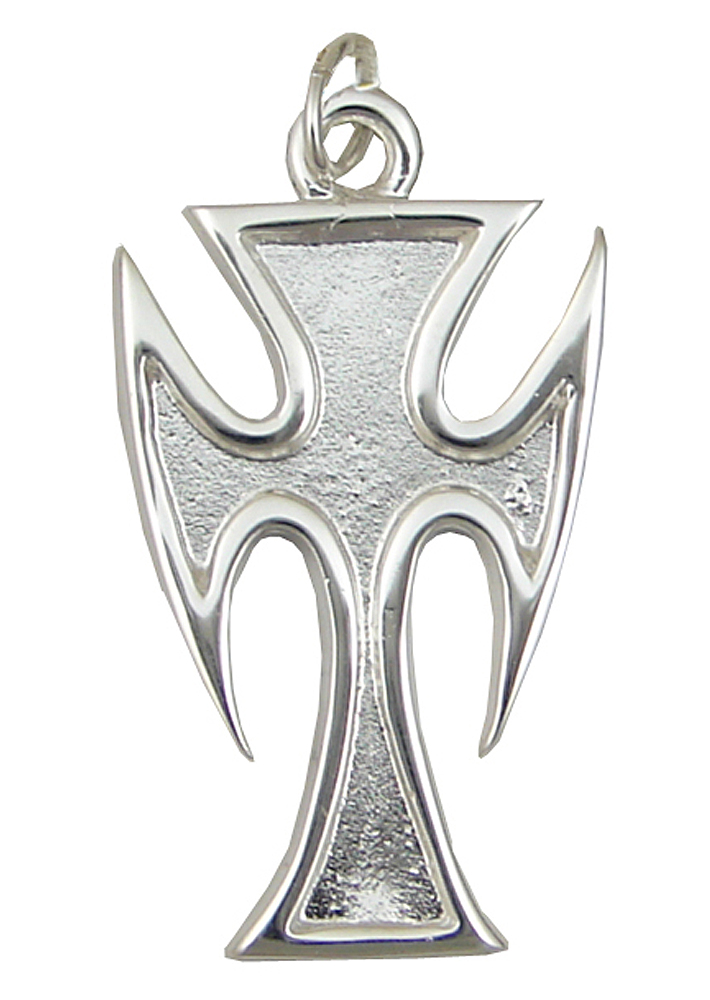 Sterling Silver Royal Cross Pendant