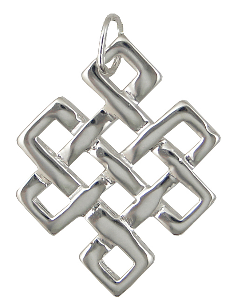 Sterling Silver Mystic Knotwork Charm