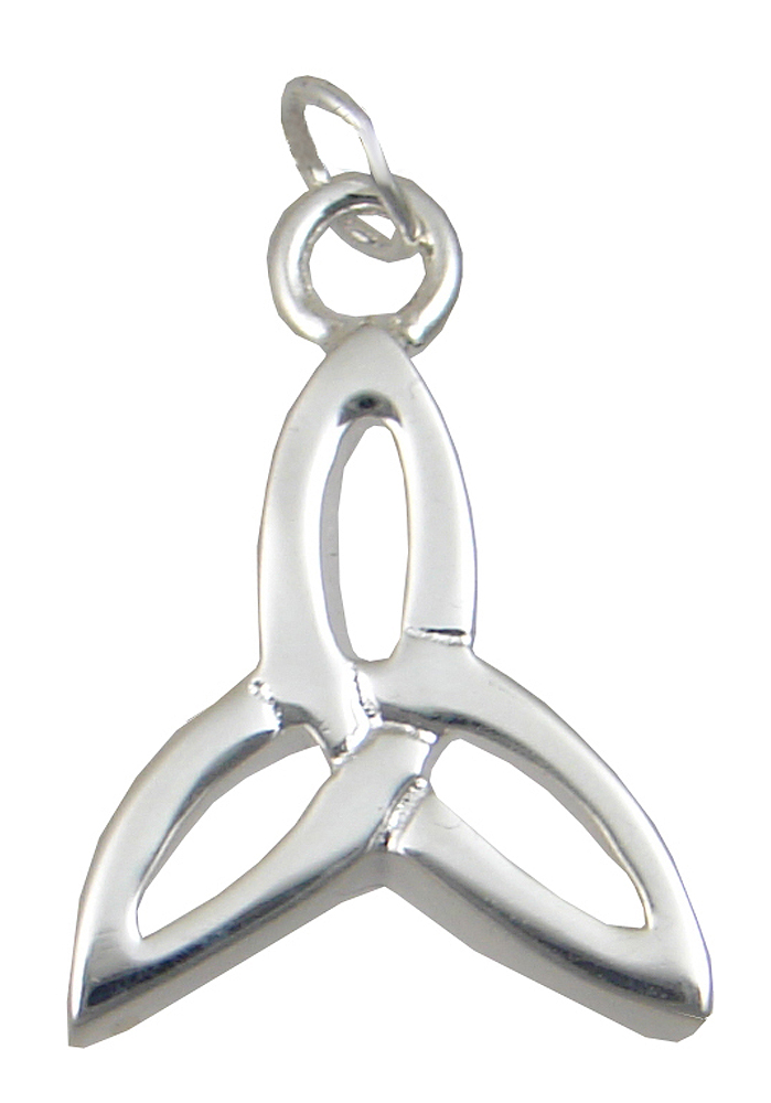 Sterling Silver Lover's Celtic Triquetra Trinity Knot Charm
