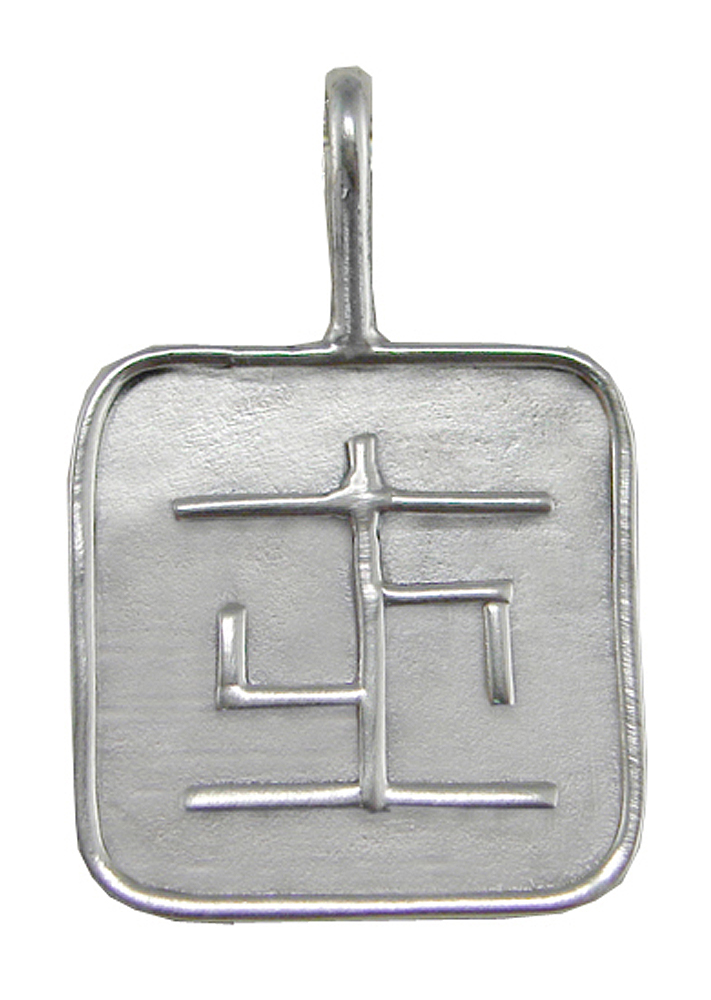 Sterling Silver Healing Bind Rune Pendant