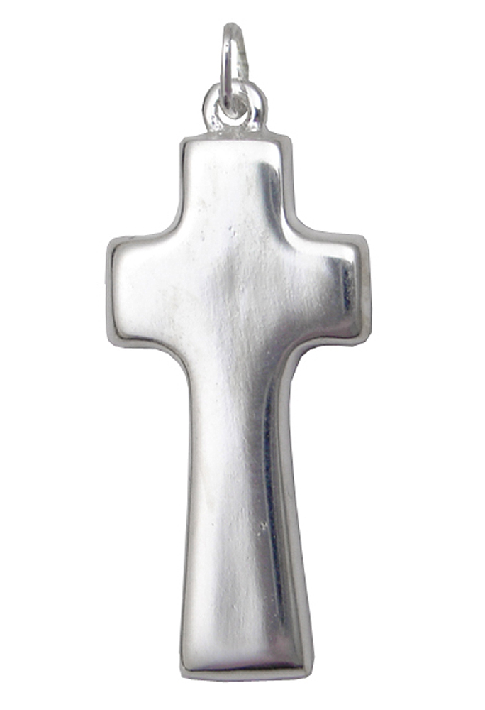 Sterling Silver Early Christian Cross Charm