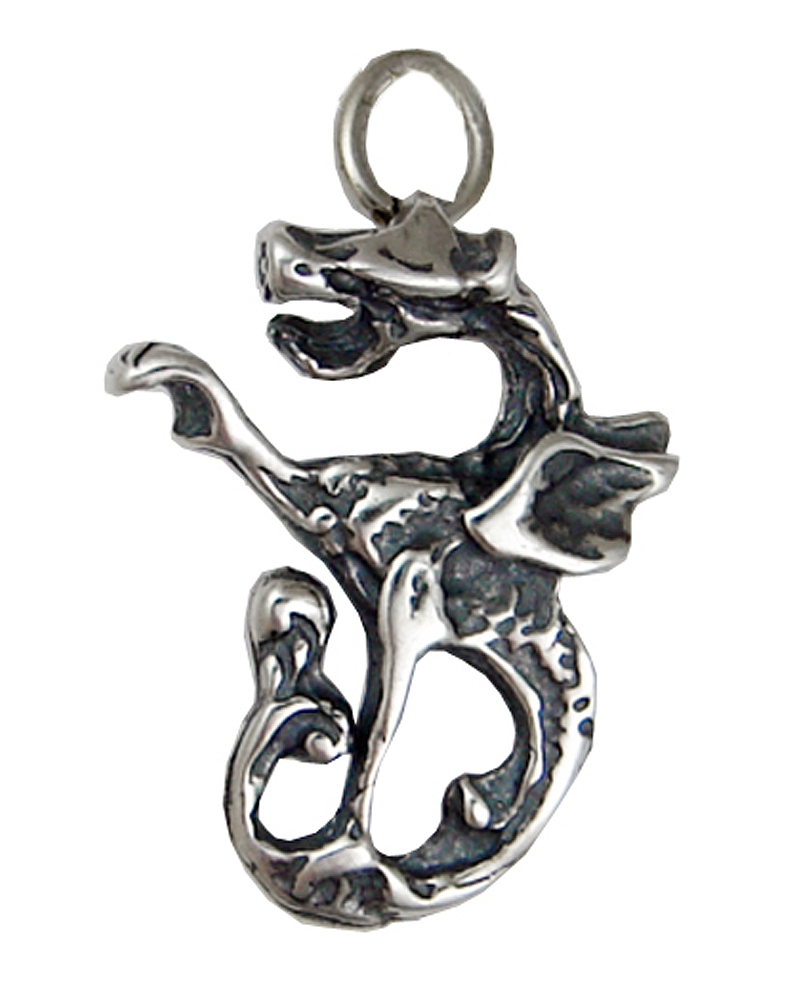 Sterling Silver Baby Dragon Charm