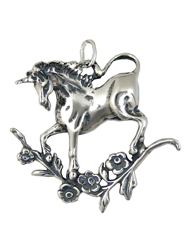 Sterling Silver Unicorn of Beauty Charm