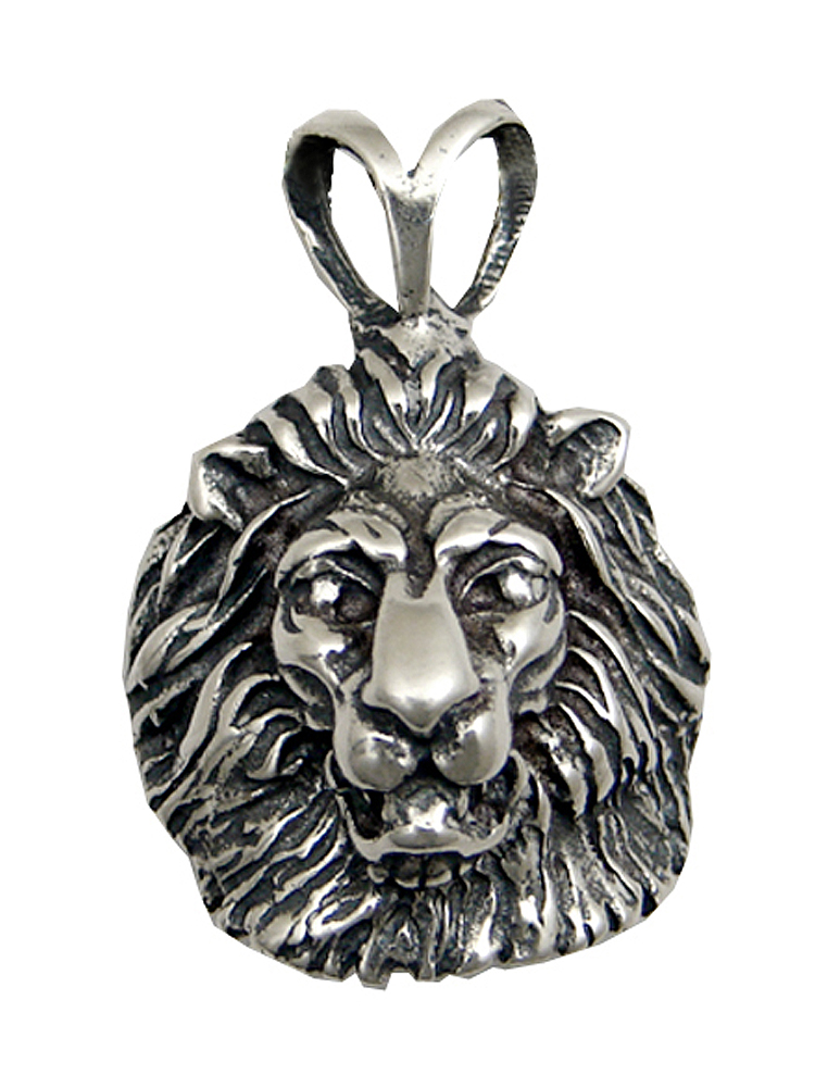 Sterling Silver Majestic Lion Pendant