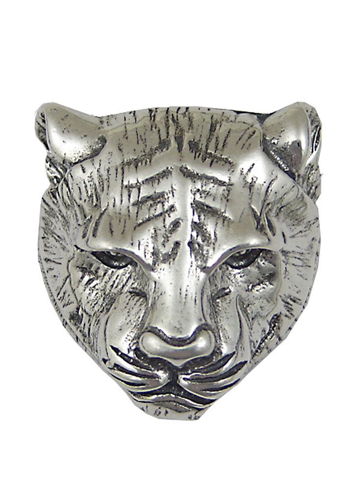 Sterling Silver Tiger Pendant