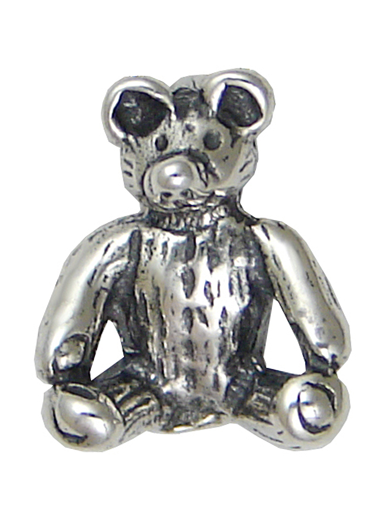 Sterling Silver Little Teddy Bear Charm