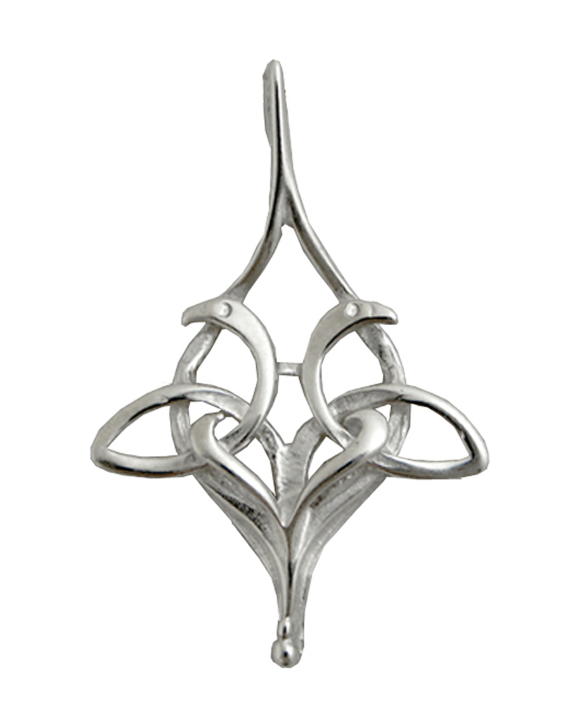 Sterling Silver Book of Kells Design Pendant