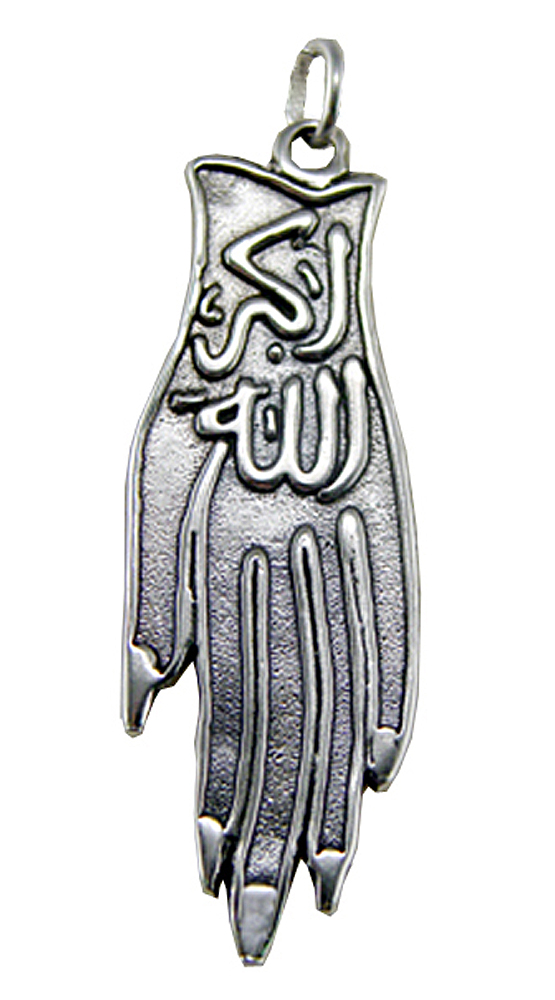 Sterling Silver Hand of God Hamsa Hamesh Charm