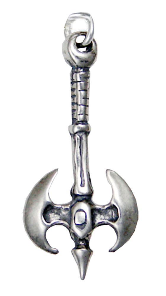 Sterling Silver Warriors Battle Axe Labrys Charm