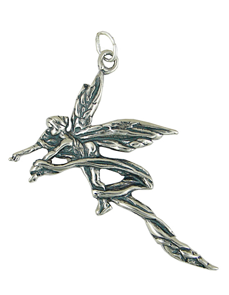 Sterling Silver "The Ribbon Fairy" Charm