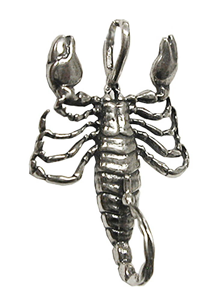 Sterling Silver Scorpion Charm