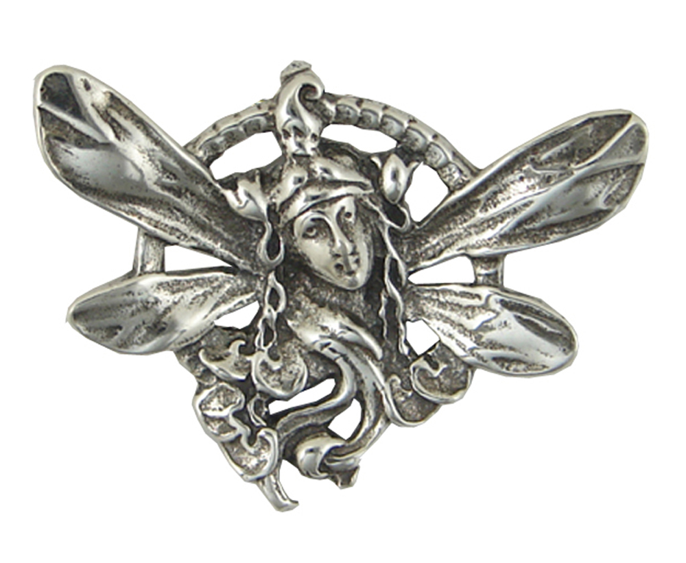Sterling Silver Fairy of the Fields Pendant