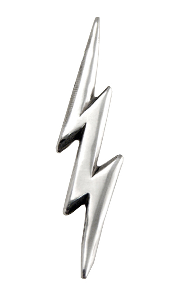 Sterling Silver Thunderbolt Lightning Bolt Pendant