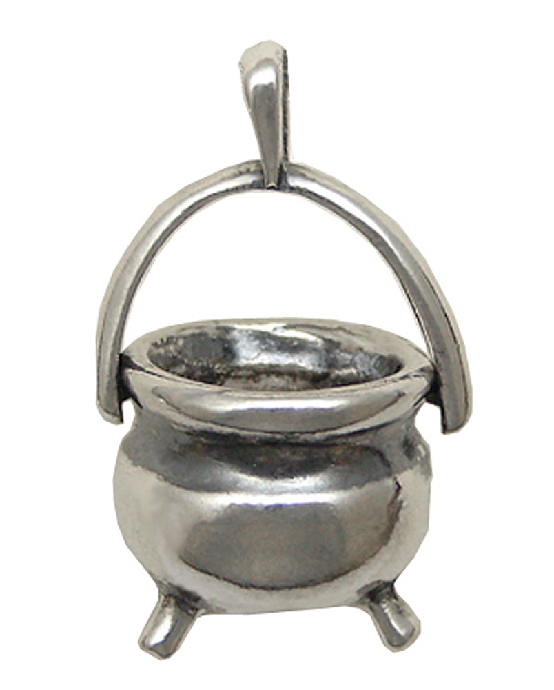 Sterling Silver Cauldron Charm