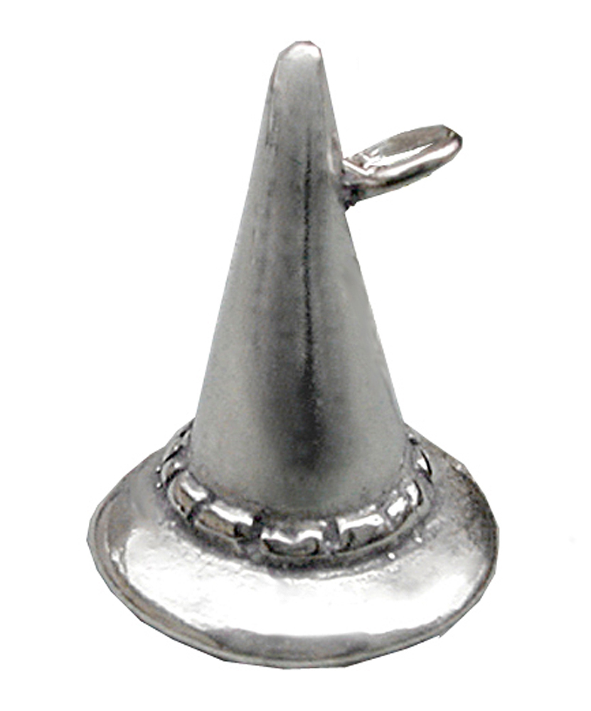 Sterling Silver Little Witch's Hat Charm