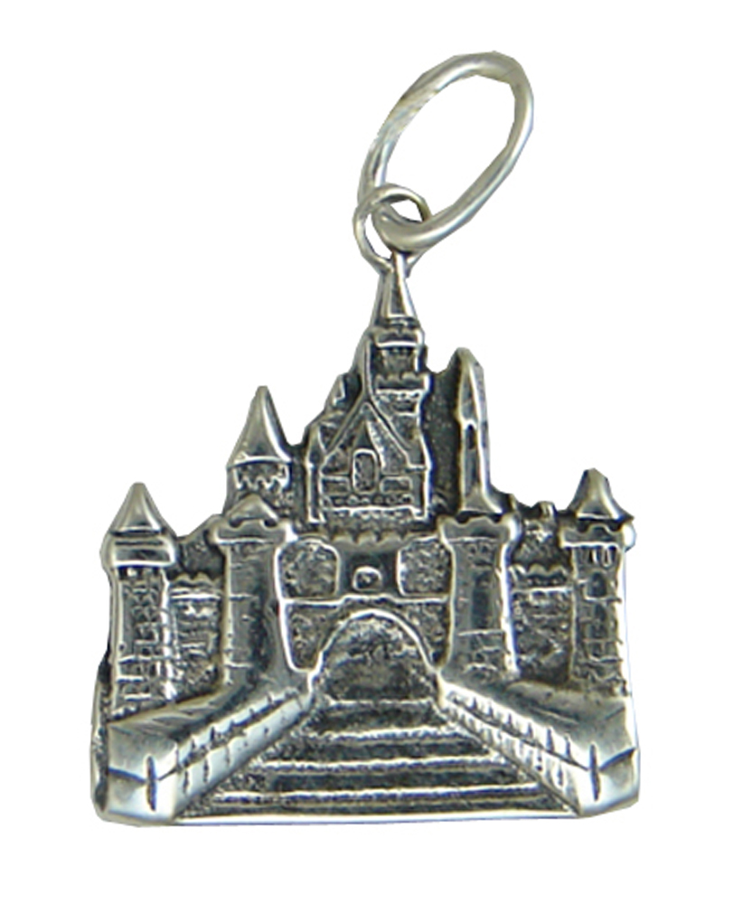 Sterling Silver Prince Charmings Castle Charm