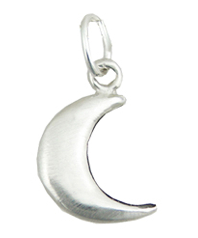 Sterling Silver Little Crescent Moon Charm