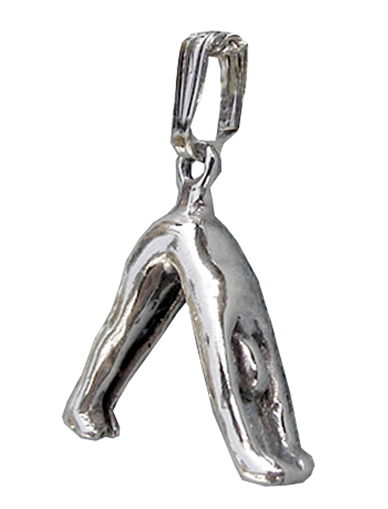 Sterling Silver Yoga Position "Down Dog" Charm