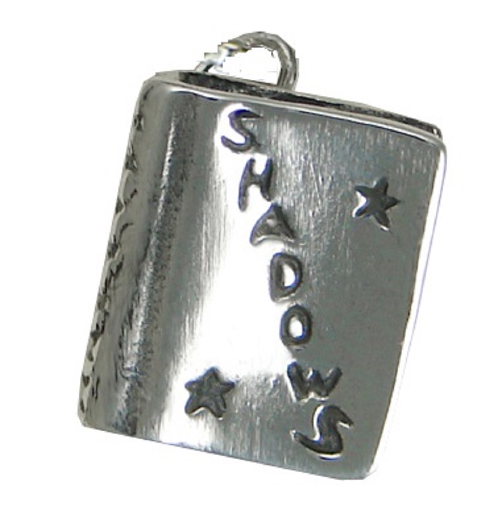 Sterling Silver Book of Shadows Pendant