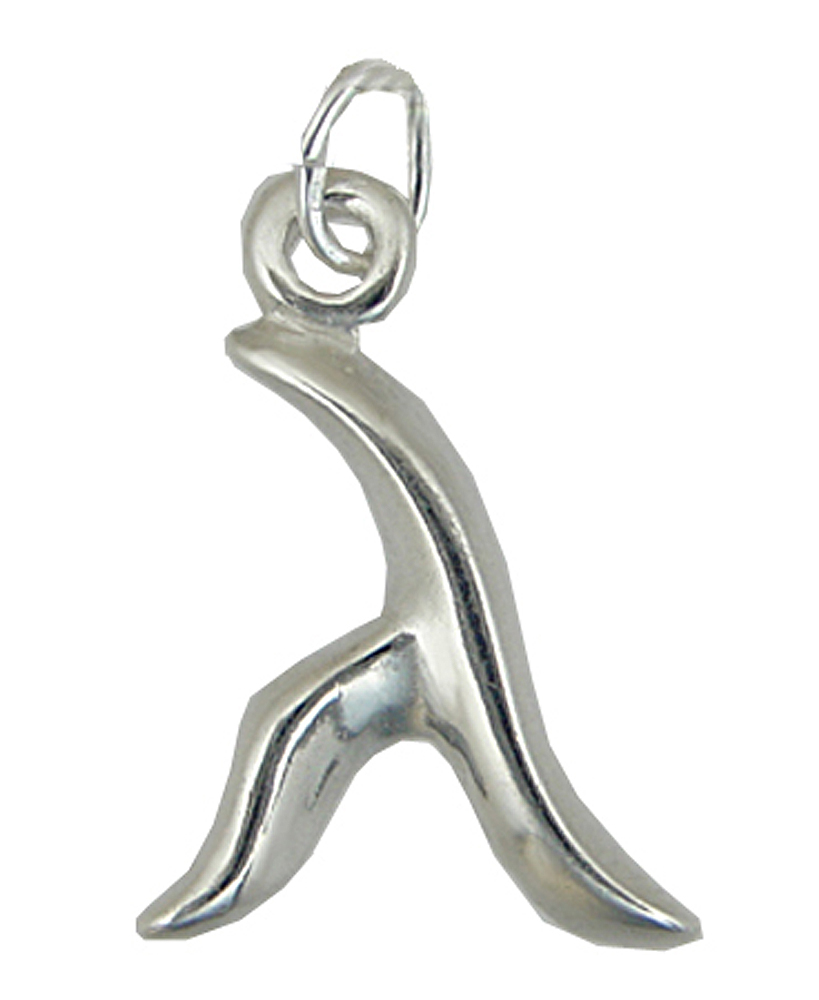 Sterling Silver Greek Lambda Symbol Charm