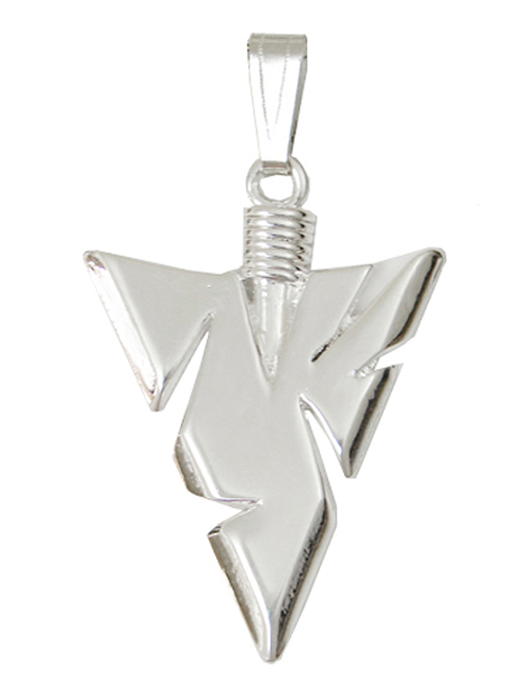 Sterling Silver Tribal Arrowhead Charm