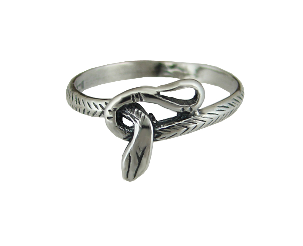 Sterling Silver Snake Ring Size 5