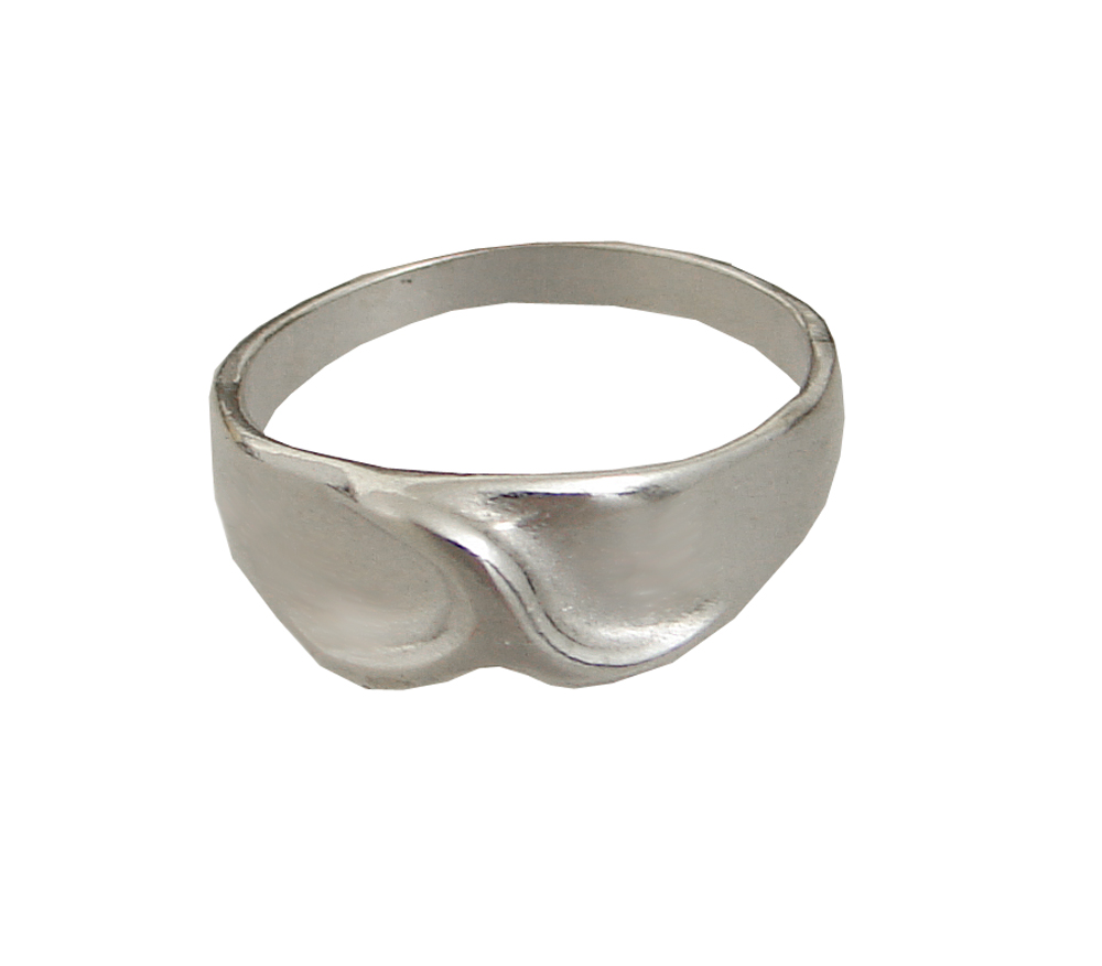 Sterling Silver Lambda Ring Size 8