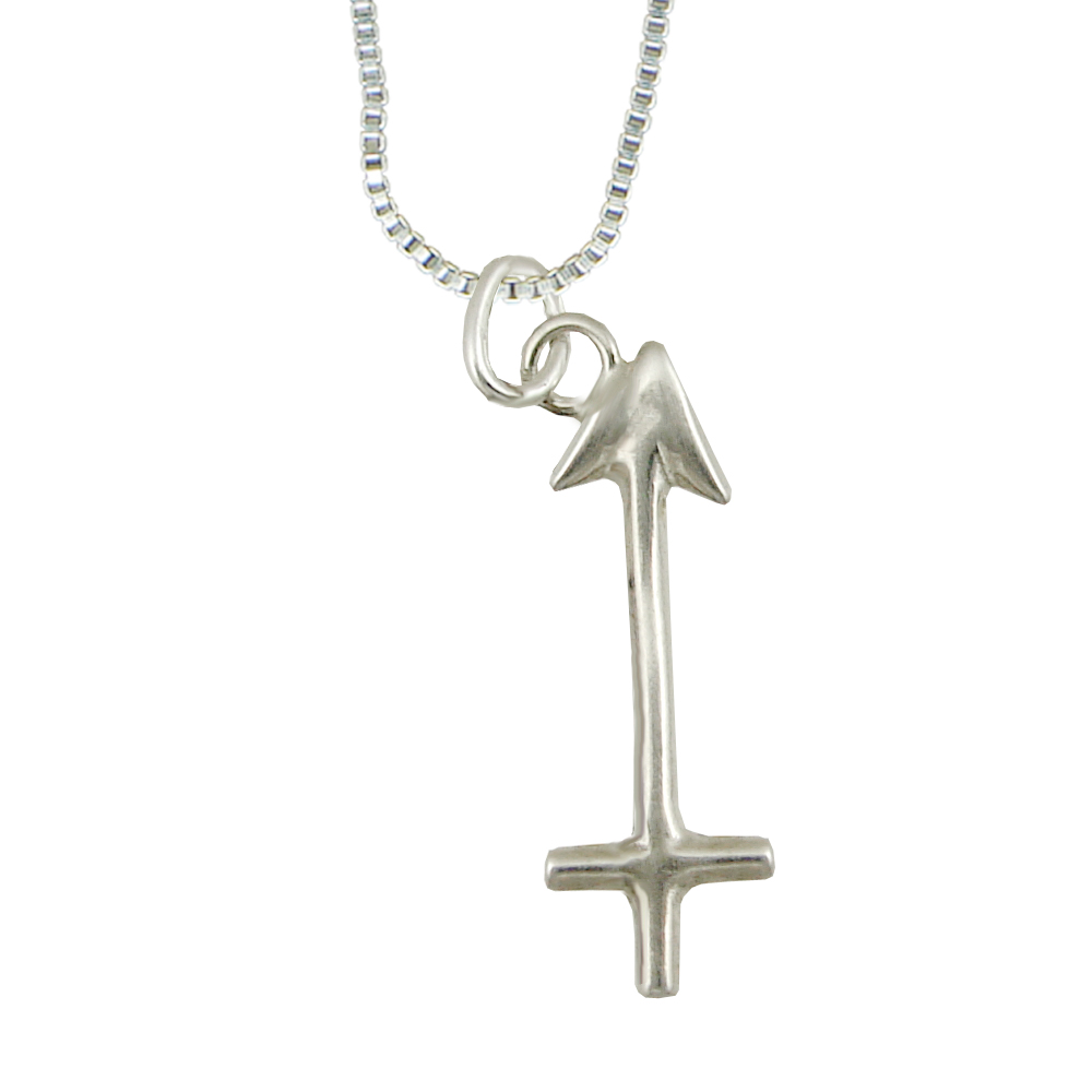 Sterling Silver Zodiac Symbol Sagittarius Charm